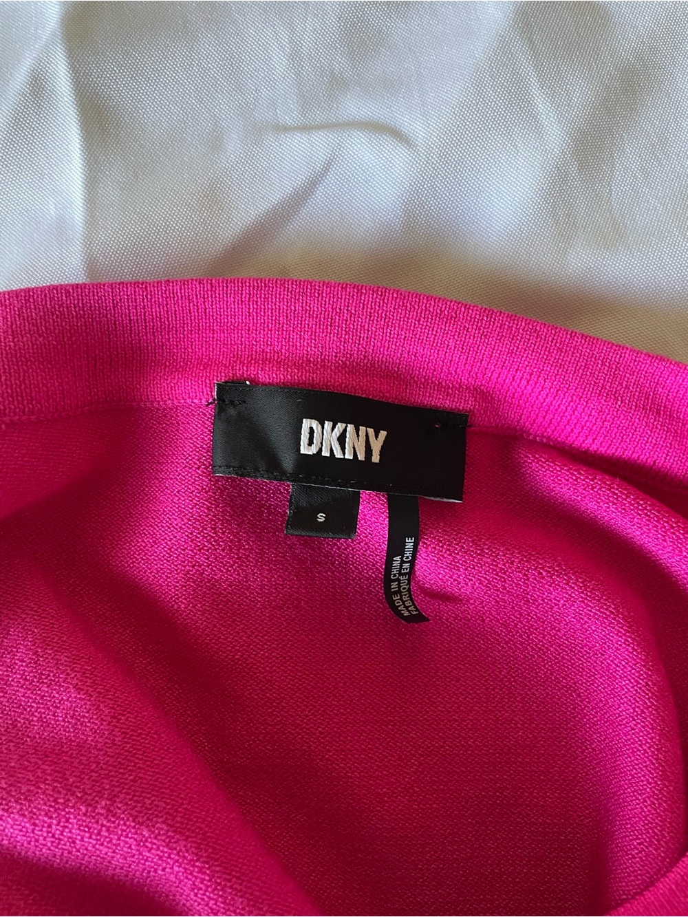 DKNY womens Studded Sweater, l, Pink - Picture 10 of 11